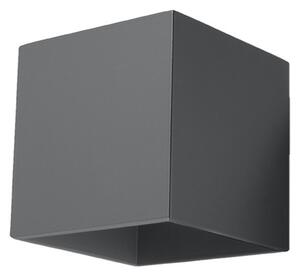 Sollux Lighting Nástěnné svítidlo QUAD 1 antracit