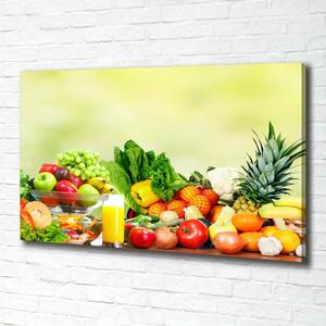 Foto obraz na plátně Zelenina a ovoce oc-89922427