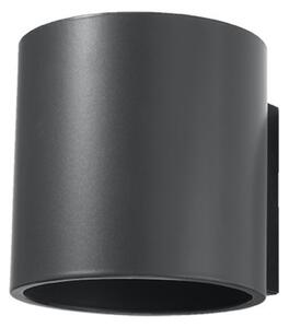 Sollux Lighting Nástěnná lampa ORBIS 1 antracitová