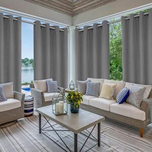 QuickShopping - Vodotěsná Pergola Mimo oponu 132x215 cm - Ochrana proti opalování balkonu, Terasa, Veranda, Pavilion, Šedé, Ideální pro zahradu a vnější život