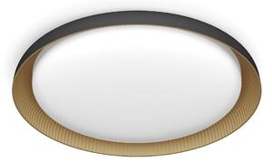 Pebblo UltraEfficient stropní svítidlo LED 10W 1950lm 4000K SceneSwitch CRI80 32cm kulaté IP20,černé