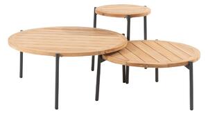 4Seasons Outdoor designové zahradní konferenční stoly Yoga Coffee Table Round (průměr 73 cm)