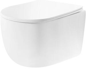 Závěsná WC MÍSA Rea Eddy Tornado Rimless Flat N