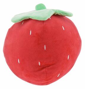 Dekorační polštářek STRAWBERRY 30x22 cm, červený