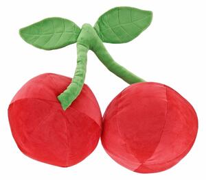 Dekorační polštářek CHERRY 50x43 cm, červený