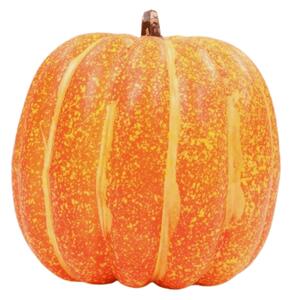 Podzimní dekorace dýně PUMPNIRA 15x14 cm, oranžová