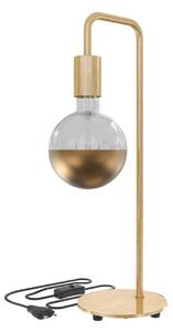 Calex U-Line stolní lampa s kabelem 1,5 m, zlatá