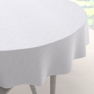 Biante Teflonový kulatý ubrus Milano TF-094 - bílý Ø 60 cm