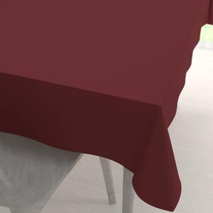 Biante Teflonový obdélníkový ubrus TF-095 Vínově červený bez vzoru 60x100 cm