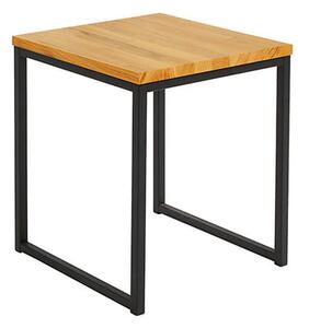 Moderní malý konferenční stolek 40 s dřevěnou deskou Aroz