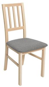 Moderní židle s čalouněným sedákem do jídelny Asti 2 - Black Red White - BRW