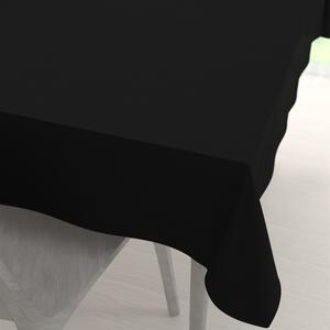 Biante Teflonový obdélníkový ubrus TF-108 Černý bez vzoru 120x140 cm