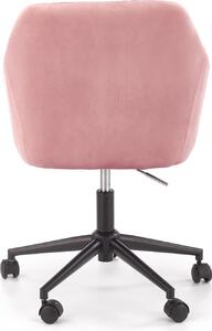 Dětská otočná židle FILIP růžová