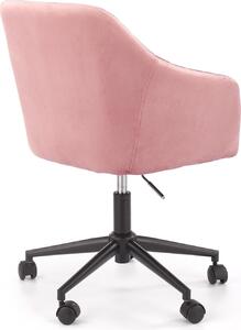Dětská otočná židle FILIP růžová