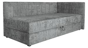 Jednolůžková postel (válenda) Rayon (šedá)