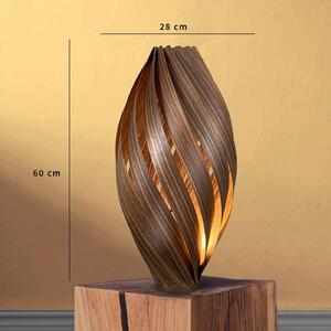 Gofurnit Ardere stolní lampa, ořech, výška 60 cm