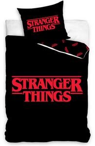 Dětské bavlněné povlečení – Stranger Things Black