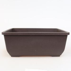 E-bonsai Bonsai miska plast MP-1 hnědá - 15 x 11 x 6 cm