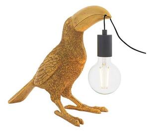 Endon 95077 - Stolní lampa TOCO TOUCAN 1xE27/10W/230V zlatá