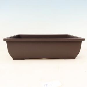 E-bonsai Bonsai miska plast MP-5 - 28 x 21 x 8 cm barva hnědá