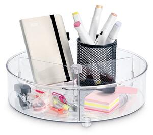 Zeller Present Otočný organizér s přepážkami, Zeller COMPACTA pr. 27 x 9 cm