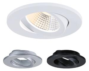 P 94944 LED vestavné svítidlo White Select Viona IP65 kruhové 85mm 25° 6W 230V 2700 - 4000K černá mat/bílá mat/matný chrom - PAULMANN