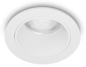 Ideal lux 344812 QUARK zápustné svítidlo D49mm LED 12W 1200/940lm 3000K bílá