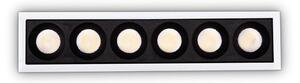 Ideal lux Pro 341675 LIKA SLIM zápustné svítidlo LED 10W 1050/870lm 4000K bílá, UGR<16
