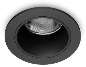 Ideal lux 322919 QUARK zápustné svítidlo D49mm LED 12W 1200/880lm 3000K černá
