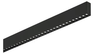 Ideal lux Pro 270173 STEEL stropní svítidlo s podsvícením LED 36W 2900/3200lm 4000K černá, UGR<16