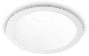 Ideal lux 273174 GAME ROUND zápustné svítidlo D120mm LED 20W 2250/1790lm 3000K bílá, UGR<19