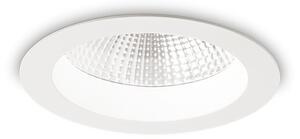Ideal lux Pro 193465 BASIC ACCENT zápustné svítidlo D144mm LED 15W 1400/1230lm 3000K IP44 bílá