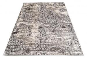 Makro Abra Kusový koberec PETRA 3066 1 244 Moderní béžový šedý Rozměr: 140x200 cm