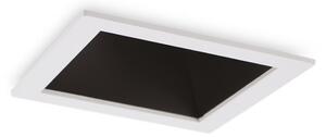 Ideal lux 192352 GAME SQUARE zápustné svítidlo 84x84 mm LED 11W 950/660lm 3000K bílá, černá, UGR<19