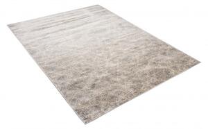 Makro Abra Kusový koberec PETRA 5027 1 755 Moderní šedý béžový hnědý Rozměr: 80x150 cm