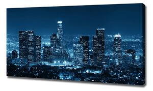 Foto obraz na plátně do obýváku Los Angeles noc oc-91736536