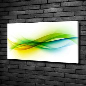 Moderní obraz canvas na rámu Abstrakce vlny oc-91760180