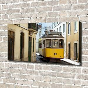 Foto obraz na plátně do obýváku Tramvaj Lisabone oc-91921611