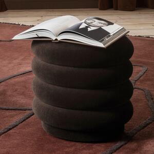 Ferm Living designové stoličky Pouf Faded Velvet Round
