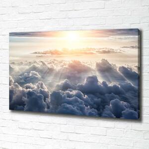 Foto obraz na plátně do obýváku Oblaka z ptačího pohledu oc-92314330