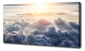 Foto obraz na plátně do obýváku Oblaka z ptačího pohledu oc-92314330