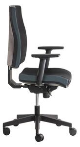 Kancelářská židle ALBA JOB bez podhlavníku - černá