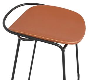 Designové barové židle Monk Barstool Low (výška sedáku 65 cm)