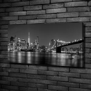 Foto obraz na plátně Manhattan noc oc-92771254
