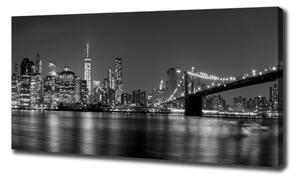 Foto obraz na plátně Manhattan noc oc-92771254
