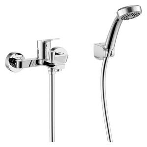 Nástěnná sprchová baterie Jika Cubix mosaz chrom lesk H3212I70041311