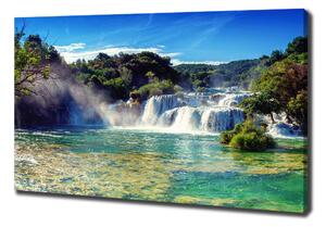 Foto obraz na plátně do obýváku Vodopády Krka oc-92934711
