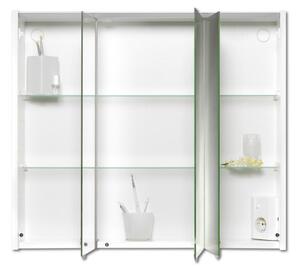 Jokey MDF skříňky ARBO LED Zrcadlová skříňka (galerka) - bílá - š. 73 cm, v. 63 cm, hl. 16 cm 111213220-0110