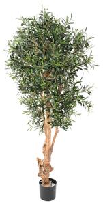 Umělý strom Olivovník přírodní kmen deluxe, 170cm