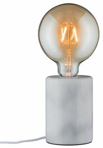 VÝPRODEJ VZORKU Paulmann stolní lampa Neordic Nordin 1-ramenné bílá/mramor 796.01 P 79601